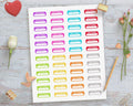 Blank Test Today Printable Planner Stickers