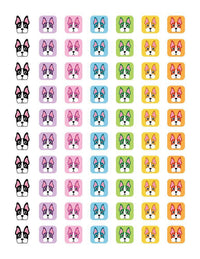 Boston Terrier Dog Printable Planner Stickers - The Digital Download Shop