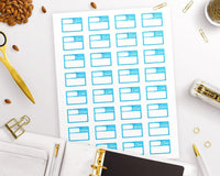 Box Student Printable Planner Stickers - The Digital Download Shop