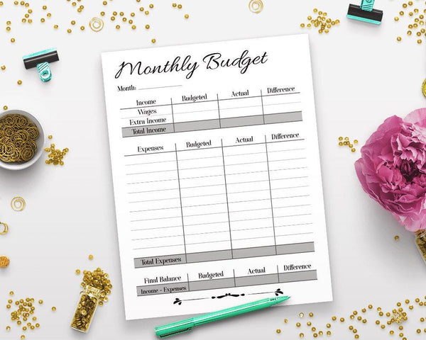 Budget Binder Printable - The Digital Download Shop