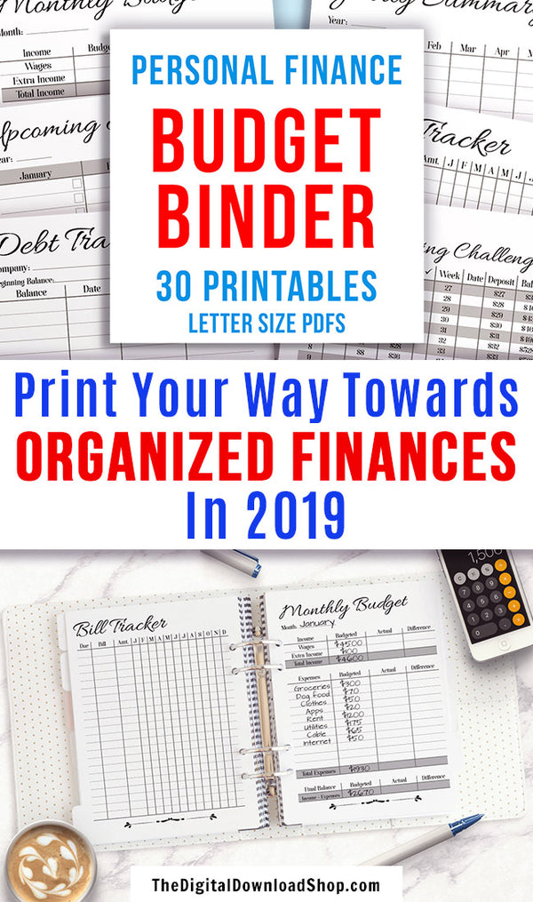 budget-binder-printable-the-digital-download-shop for Free Budget Binder Printables 2020 Budget Binder Printable | The Digital Download Shop for Free Budget Binder Printables 2020