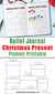 Christmas Present Planner Printable- Whether you're making or buying gifts for Christmas this year, you need a way to keep your gift ideas organized. This printable Christmas gift planner can help! | holiday planner, present tracker, planner inserts, #bulletJournal #Christmas #DigitalDownload Shop