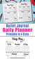 Bullet Journal Printable Daily Plan Printable for Bullet Journals and Planners