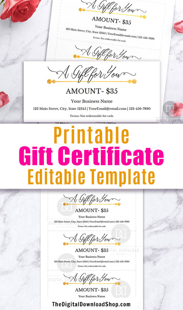 Gift Certificate Printable Editable- Gold | The Digital Download Shop gift-certificate-printable-editable-gold-the-digital-download-shop