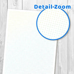 Colored Dot Grid Bullet Journal Printable - The Digital Download Shop
