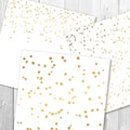 Confetti Gold Digital Papers