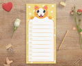 Cute Cat Notepad Printable