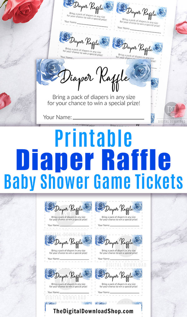 Diaper Raffle Tickets Printable- Blue Boy Baby Shower | The Digital Download Shop diaper-raffle-tickets-printable-blue-boy-baby-shower-the-digital-download-shop