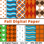 Fall Digital Paper - The Digital Download Shop