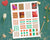Fall Weekly Sticker Set Printable Planner Stickers - The Digital Download Shop