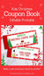 Christmas Coupon Book Template- This editable coupon book template makes a wonderful stocking stuffer for kids or your significant other! | printable Christmas gift idea, #diyGift #homemadeGift #stockingStuffer #Christmas #DigitalDownloadShop
