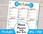 Meal Planner Printable - The Digital Download Shop