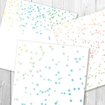 Pastel Confetti Digital Paper - The Digital Download Shop