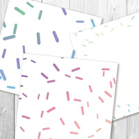 Pastel Sprinkles Digital Paper - The Digital Download Shop
