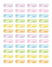 Pay Bill Printable Planner Stickers - The Digital Download Shop