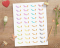 Pencil Test Today Printable Planner Stickers