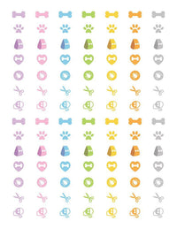 Pet Reminder Printable Planner Stickers - The Digital Download Shop