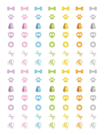 Pet Reminder Printable Planner Stickers