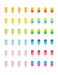 Popsicle Printable Planner Stickers