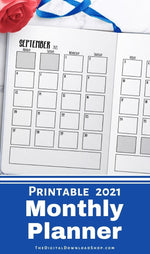 This two page monthly 2021 + 2020 calendar printable comes with 24 months (January 2020 - December 2021), in 4 sizes (letter, half letter, A4, + A5), with Monday and Sunday start versions, and with 2 background versions- 1 version with a dot grid background and 1 without.