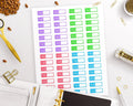 Tab Student Printable Planner Stickers