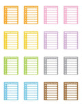 Weekly Spending Printable Planner Stickers